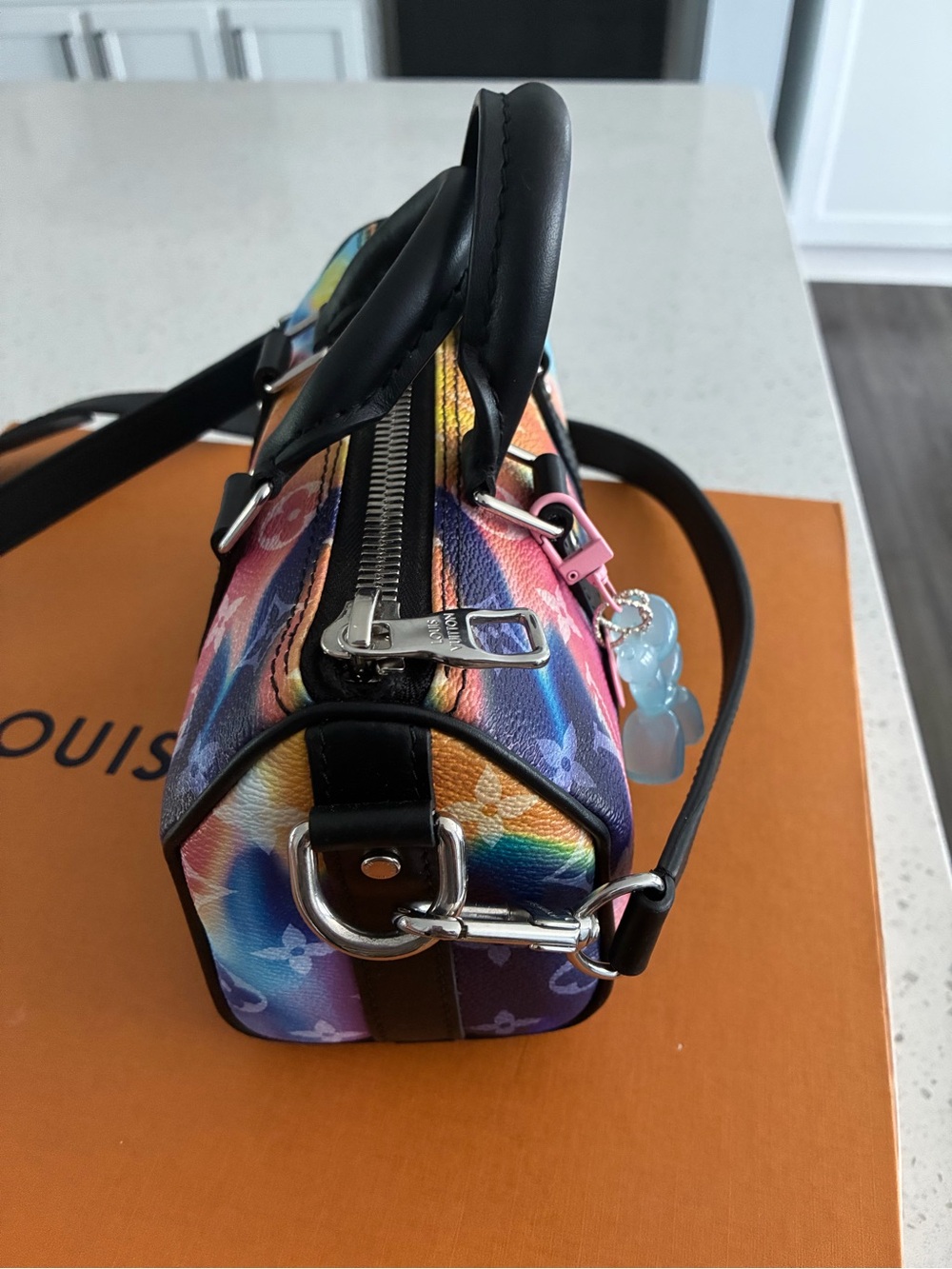 Louis Vuitton Sunset Monogram Keepall - Picture 6 of 8